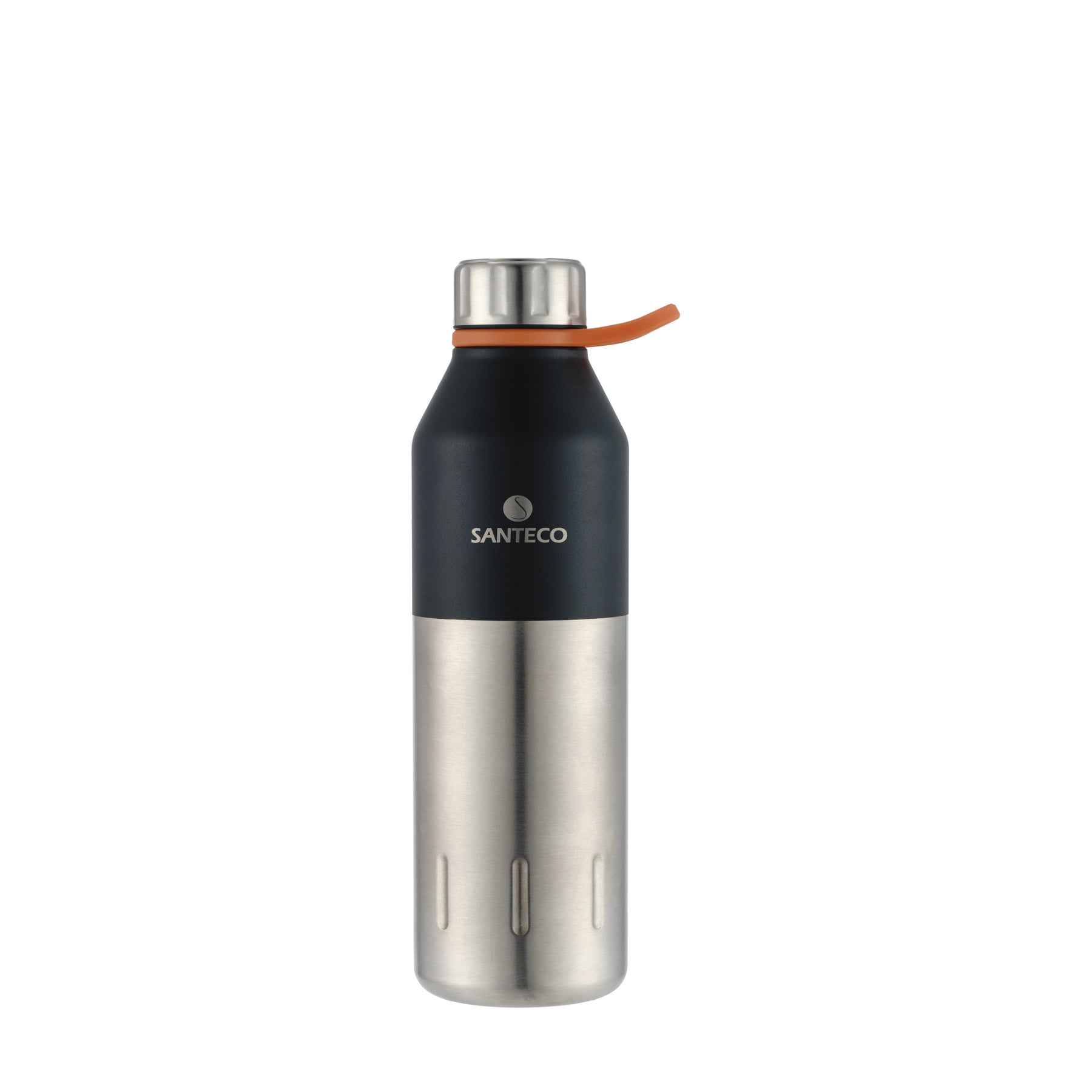 SANTECO Kola Beverage Bottle, 17 oz, Stainless Steel, Vacuum Insulated