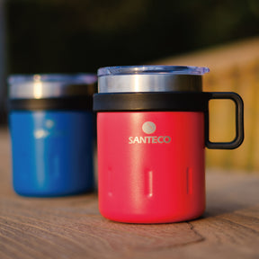 SANTECO Kemi Thermal Mug, 12 oz, Stainless Steel, Vacuum Insulated